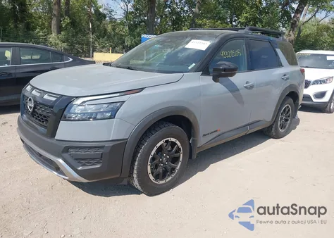 2024 Nissan Pathfinder Rock Creek 4Wd from USA, damaged, VIN 5N1DR3BD2RC231420